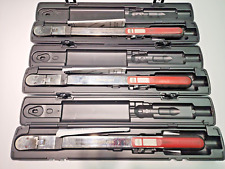 Snap-On TQR250E 1/2" Drive Click-Type Fixed Head Torque Wrench SAE Adjustable for sale  Shipping to South Africa