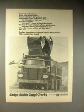 1964 Dodge Dump Truck Ad - Why Settle For Less? for sale  Madison Heights
