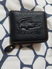 Lacoste black leather for sale  LONDON