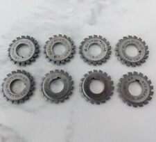 EMCO COMPATIBLE WATCHMAKER INVOLUTE GEAR CUTTERS SET 16mm ID  - NEW OLD STOCK  for sale  Shipping to South Africa