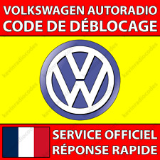 Volkswagen radio code d'occasion  Lyon III
