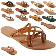 Used, New Women Gladiator Sandals Shoes Thong Flops Flip Flat Size  Slipper Shoes for sale  Shipping to South Africa