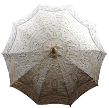 Lace umbrella ecru for sale  BENFLEET