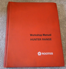 Rootes hunter range for sale  Shipping to Ireland