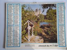 1981 almanach postes d'occasion  Beaurepaire