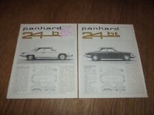 Lot catalogues panhard d'occasion  Briey