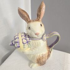 Longaberger rabbit teapot for sale  Shipping to Ireland