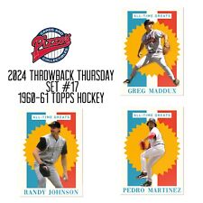 2024 Throwback Thursday Set #17 Maddux Martinez - 1960-61 Topps Hockey Presale for sale  Shipping to South Africa
