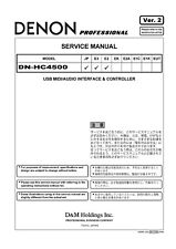 Manual de servicio instrucciones para Denon DN-HC4500, usado segunda mano  Embacar hacia Argentina