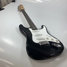 Used, Squier Strat SE Electric Guitar Black 22 Fret (Stratocaster) for sale  Shipping to South Africa