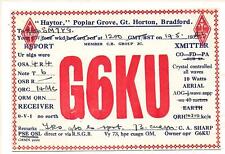 Qsl radio g6ku for sale  Shipping to Ireland