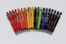 Usado, Lote de 20 quilates bolígrafos retráctiles de metal con mal impresión por color: TEMA ARCO IRIS mixto 🙂 segunda mano  Embacar hacia Argentina