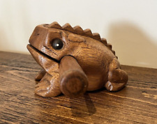 Wooden frog guiro for sale  HOPE VALLEY