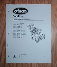 Ariens deluxe snow for sale  Hood