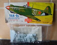 Airfix 1/72 scale YAK-9D. Rare vintage 1963 type 2 red stripe header for sale  PETERBOROUGH