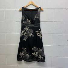 Monsoon black silk for sale  CAERNARFON