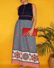 Vintage lata 70 preria folk sukienka maxi rozm. S na sprzedaż  PL