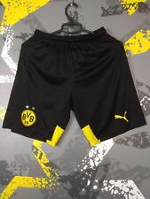 Usado, Pantalones cortos de fútbol para hombre Borussia Dortmund BVB en casa negros puma talla S ig93 segunda mano  Embacar hacia Argentina