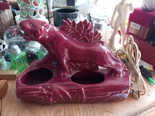 Vintage ceramic maroon for sale  Houghton