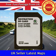 skoda map update for sale  UK