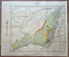 Montreal geologic map d'occasion  Paris VI