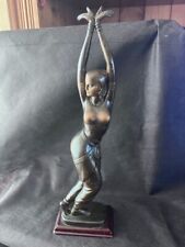 Resin bronzed statue for sale  LEICESTER