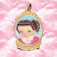 Colar Melanie Martinez CryBaby Cry Baby pingente camafeu retrato 2016 merch comprar usado  Enviando para Brazil