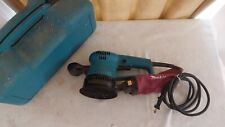 5” Makita Orbital Sander BO5021 With Dust Bag, Carrying Case & New Backing Disc, used for sale  Shipping to South Africa