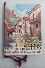Calendario carabinieri 1958 usato  Castelfranco Veneto