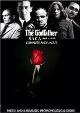 DVD The Godfather Saga 1901-1959 peças 1 e 2 completo e sem cortes em ordem comprar usado  Enviando para Brazil