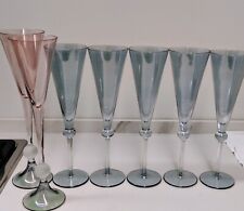 bicchieri cristallo colorati usato  Macerata