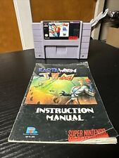 Earthworm Jim Super Nintendo Entertainment System SNES authentic With Manual for sale  Shipping to South Africa