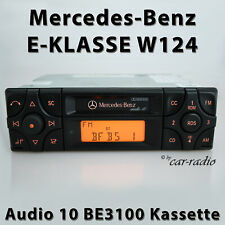 Radio de coche clase E Original Mercedes Audio 10 BE3100 Becker W124 segunda mano  Embacar hacia Spain