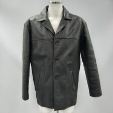 mens ben sherman leather jacket for sale  ROMFORD