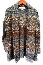 Cardigã CURIO New York Open suéter asteca sudoeste feminino médio comprar usado  Enviando para Brazil