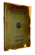 1925 phillips academy for sale  Dallas