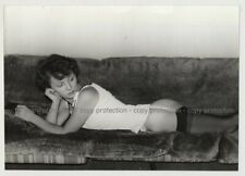 Pensive Semi Nude Laying On Couch / Suspenders - Butt (Vintage Photo GDR 70s/80s comprar usado  Enviando para Brazil