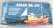 Graupner Anja SL 35 Model Boat kit. Plastic Hull and wooden superstructure for sale  Shipping to South Africa