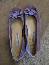 Lilac shoes bow for sale  WOKING