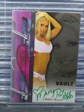 2010 Bench Warmer Mary Riley Green Vault Autograph Auto #09/10 for sale  Shipping to South Africa