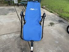  AB Lounge 2 Abdominal Workout Fitness Exercise Blue Lounger Chair Machine for sale  Flossmoor