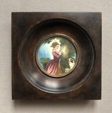 Miniature painting framed d'occasion  Expédié en Belgium