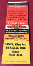 Matchbook cover ace for sale  North Hampton