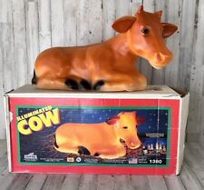 Molde de sopro Império vintage presépio de Natal ajoelhado vaca iluminado 21” com caixa comprar usado  Enviando para Brazil