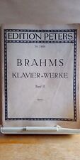 Brahms klavier werke d'occasion  Expédié en Belgium