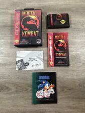 Mortal Kombat (Sega Genesis, 1993) CIB - Poster - Manual - Cartridge for sale  Shipping to South Africa