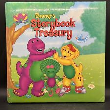 Libro de cuentos de Barney's Treasury 1998 libro de cuentos de tapa dura lectura para niños ABC segunda mano  Embacar hacia Argentina