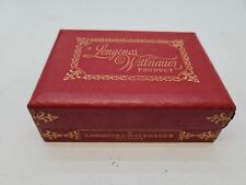 Longines wittnauer scatola usato  Italia