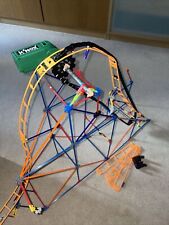 Knex corkscrew coaster for sale  LONDON