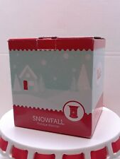 VELATA Fondue Warmer Set. “Snowfall” design, used for sale  Shipping to South Africa